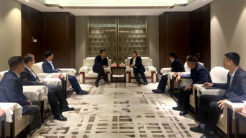 公司黨委書記、董事長錢申春拜訪蕪湖市委副書記、市長寧波2